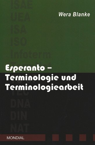 Blanke, W: Esperanto - Terminologie und Terminologiearbeit